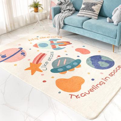 China Anti-Slip Soft Indoor Modern Area Rugs Fluffy Living Room Rugs for sale