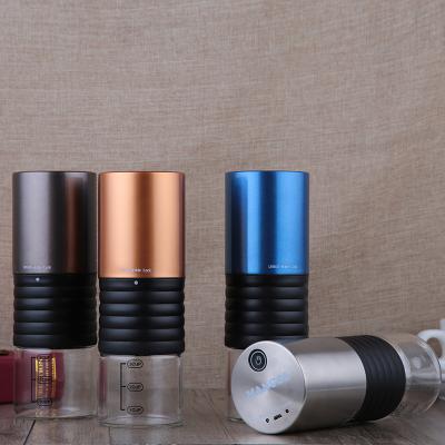 China Hot sale portable electric coffee grinder stocked with rechargeable for sale