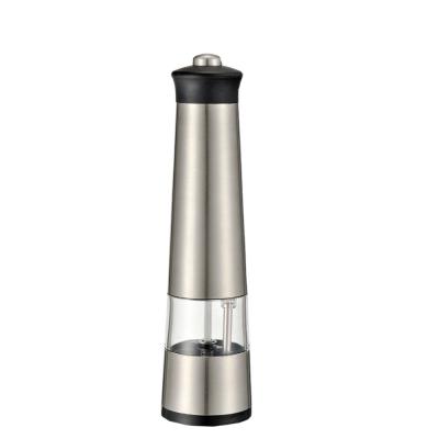 China Sustainable Electric Grinder Salt Spice Salt Spice S/S Set Pepper Mill and Salt Grinder Wholesale for sale