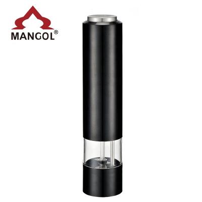 China Sustainable factory wholesales electric stainless steel salt and pepper grinder for sale