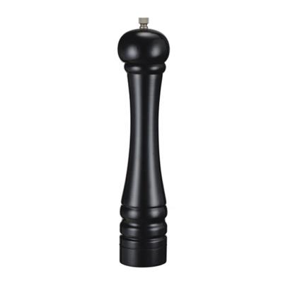 China Viable Manual Wood Pepper Mill Salt and Pepper Grinder Wooden Grinder for sale