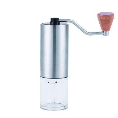 China New Dot 2022 Manual Coffee Bean Mill Outdoor Coffee Grinder with Stainless Steel Core for sale