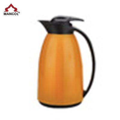 China Sustainable plastic tea and coffee pot vacuum thermos flasks for sale