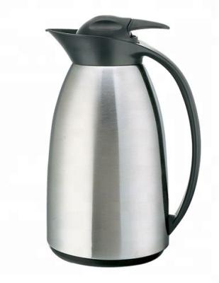 China Sustainable Cheap New Products Double Wall Glass 1.0L Inner Stainless Steel Coffee Pots for sale