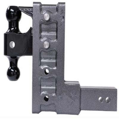 China Steel/Stainless/Aluminum Bulletproof Adjustable Hitch 2-Ball Mount For 2