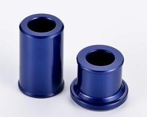 China Lug Nuts Cover Ningbo Customized Speedway / Grasstrack Aluminum Rear Wheel Spacers for sale