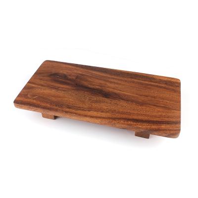 China Wholesale Wooden Trays Steak Plate Minimalist Wooden Serving Tray for sale