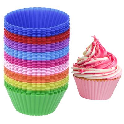 China Sustainable Food Grade Wholesale Baking Tools Non Stick Silicone Cake Molds Homemade Bakeware for sale