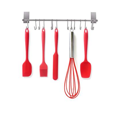 China Viable Factory Wholesale Food Grade Egg Beater Silicone Stainless Steel Multicolor Egg Beater for sale