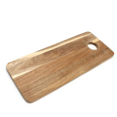 China Viable Custom Wooden Kitchen Cutting Board Acacia Wood Cutting Board Chopper For Resin for sale