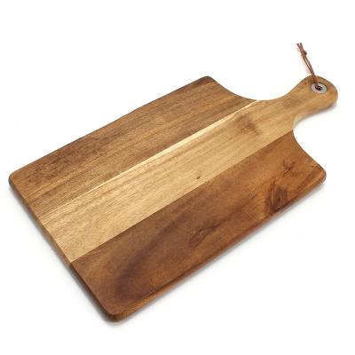 China Sustainable Acacia Wood Cutting Board White Pizza Board Wooden Food Cutting Board for sale