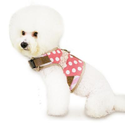 China Europe Style Fashion Pet Dog Harness Vest British Safety Cute Walking Harness Dog Harness Vest for sale