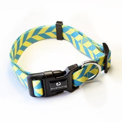 China Padded 2021 exquisite styles of new cross stitch walking dog leashes and collars for sale