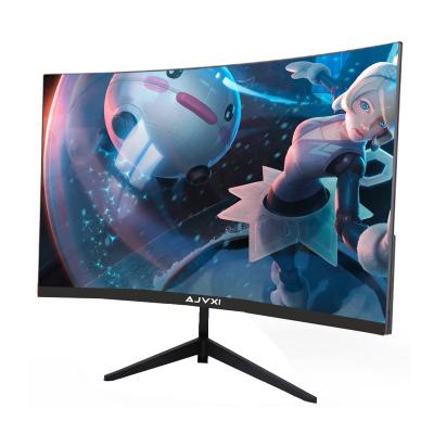 China Curved 24 inch 1K 1920*1080 1080P 144Hz 165Hz 27 inch lcd display rgb led backlight Fhd/qhd/uhd 4k gaming promotion wholesale monitor for sale