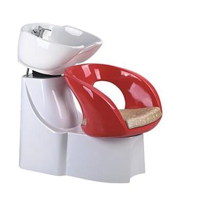 China Shampoo Chair Shampoo Chair Barber Shop With Ceramic Basin Shampoo Wholesale Furniture BX-664 for sale