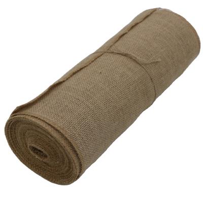 China Hot Selling Natural Jute Fabrics Viable Natural Table Runner Premium Burlap Burlap For Wedding for sale