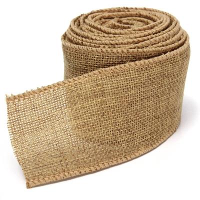 China Factory Price Natural Jute Roll Recyclable Biodegradable Burlap Fabric In Anji Zhejiang for sale