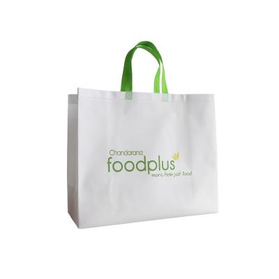 China Materia China Manufacturer Biodegradable Eco-Friendly Printed Shopping Bags Woven Shopping Bag Recycle Shopping Bag for sale