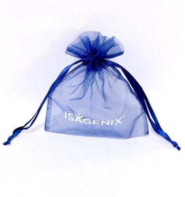 China 2021 New Security Sequin Organza Gift Bag Pouch Custom Organza Drawstring Bags Pure For Gift for sale