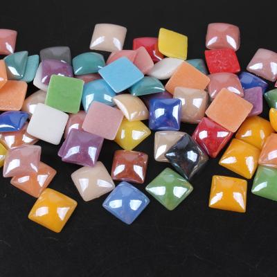 China Wholesale 17 Color Square Craft Flatback Ceramic Stones And Nail Art Flatback Beads 4mm-10mm DIY Accessories for sale