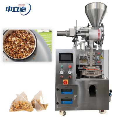 China Food High Quality Biodegradable Pyramid Tea Bag Packing Machine For Small Business Nylon Drip Tea Bag Packaging Machine for sale