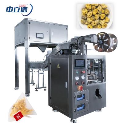 China Food High Quality Biodegradable Pyramid Tea Bag Packing Machine For Small Business Nylon Drip Tea Bag Packaging Machine for sale