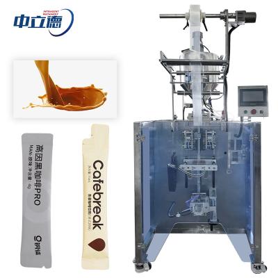 China Food Automatic Multi Lanes Salsa Mayonnaise Food Liquid Pack Filling Sealing Packaging Packing Machines Machine for sale