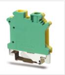 China 600V 50AMP UK6N Ground Screw Connection Terminal Block Size 47 / 8.2 / 54.5 mm for sale