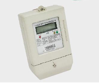 China Class 2.0 plastic , glass Electronic Watt-hour Meter / watt hour meters with LED display DEM012 for sale