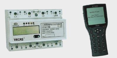 China DIN-spoorac Elektronische Wattuurmeter/de Actieve meter van het glas waterdichte kilowatt-uur Te koop