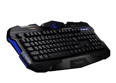 China Teclado ergonómico modificado para requisitos particulares del juego de la membrana, teclados de la PC del juego con FCC ROHS del CE en venta