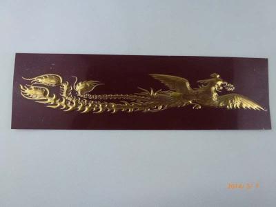 China Epoxy Coating Aluminum Metal Name Plates For Homes , Mount Feet Installation for sale