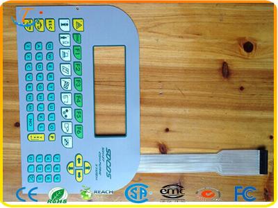 China M467 / 3M468 Adhesice Membrane Switch Keyboard Durable Non-tactile for sale