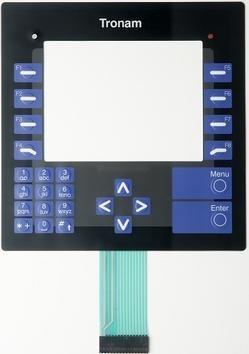 China SMD LED / LCD 3M468MP Rubber Keypad PCB Membrane Switch Panel , 100mA 10M Ohms for sale