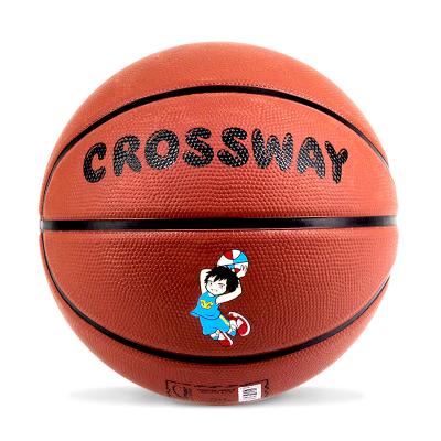 China Rubber Material Size 5 Flexible Flexibility Non-slip Good Street Landle Rubber OEM Mini Kids Basketball Ball for sale