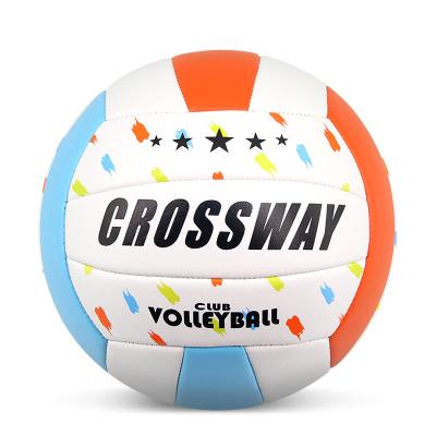 China Soft Touch OEM Custom Logo Soft PVC Foamed Size 5 Beach Volleyball Ball Custom for sale