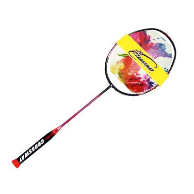 China Playing best quality healthy eastic and durable badminton racket badminton ball sporting goods professional racket badminton carbon manufacture for sale