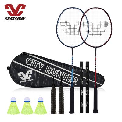 China Best quality healthy hot durable match durable badminton racket professional training sale custom badminton rackets game for sale