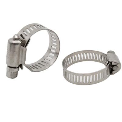 China German Connection Spare Parts 9mm Worm Drive Pipe Clamp Fittings for sale