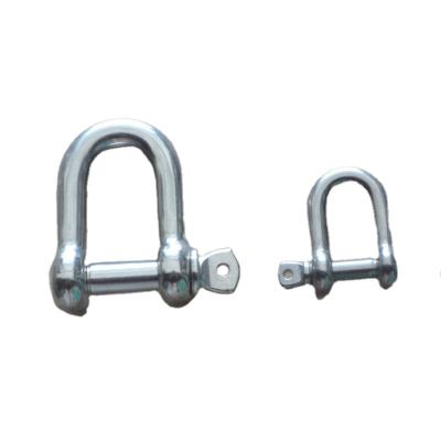 China Heavy industry professional manufacturing cheap bow shackle D chain anchor shackler for sale