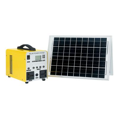 China Digital Box Type C Outdoor Battery Generator Solar Rechargeable Portable Power Station With Solar Panel Kit for sale