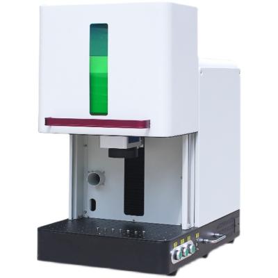 China Automated Loading Hot sale Mini Safe Closed Portable Fiber Laser Marking Machine 20W 30W MAX Enclosed Lazer Metal Engraving Machine for sale