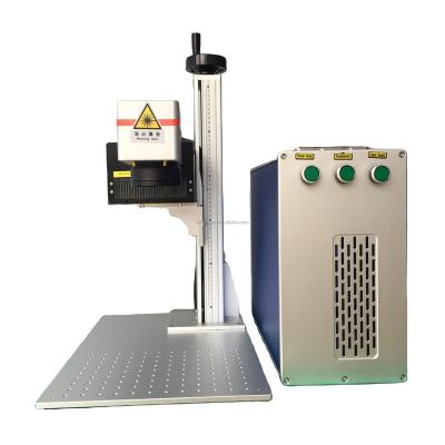 China Automated Loading 3W Split Desktop Fiber Laser Marking Machine Uv Fiber Laser Marking Machine 5W Laser Marking Machine for sale