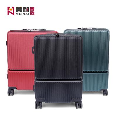 China OEM PC ABS Outdoor 360 Degree Travel Style Hard Side PP Suitcases Trolley Luggage Bag Set for sale