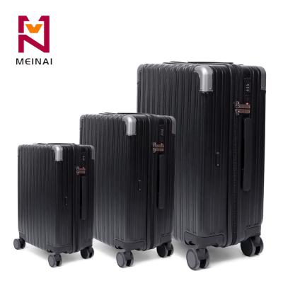 China Outdoor Trolley Bag Luggage Set Cool And Stylish Aluminum Luggage Moving Bags Luggage Trolley Set Suitcase for sale