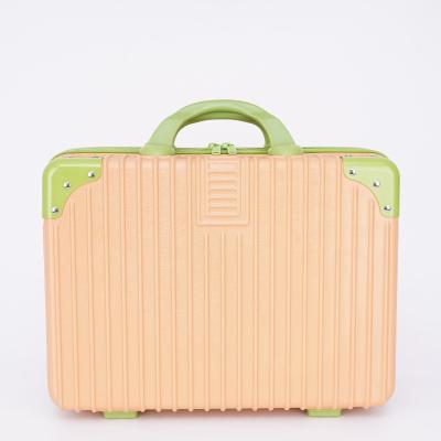 China Large Capacity Lightweight ABS Mini Suitcase Versatile Travel Makeup Portable Case Carry Case for sale