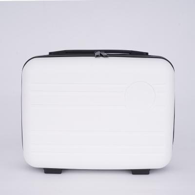 China Factory Direct High Quality Mini Suitcase pp Luggage Bag With Zipper Cosmetic Case 13 Inch Multiple Cosmetic Case Suitcase Color Options for sale