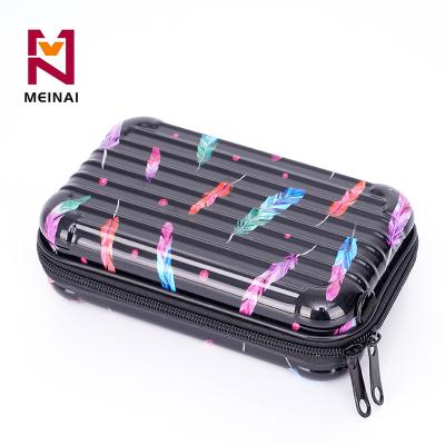 China Large Capacity Travel Makeup Cosmetic Bag With Shoulder Strap Scratch-Resistant Luggage Girls Handbag Beautiful for sale