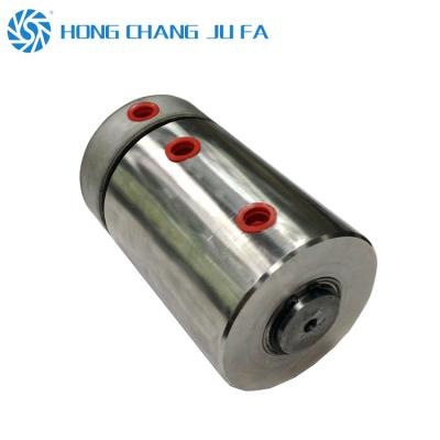 China Multiple Rotary Union 3 Passage Carbon Steel Channel Excavator Hydraulic Rotary Joint Unit for sale