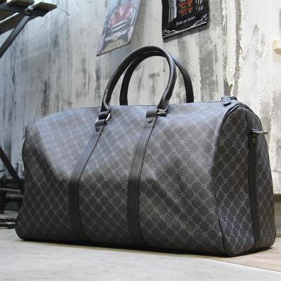 China Fashion PU Clutch Bag Men Business Handbag Canvas Male Three-Dimensional Handbag for sale